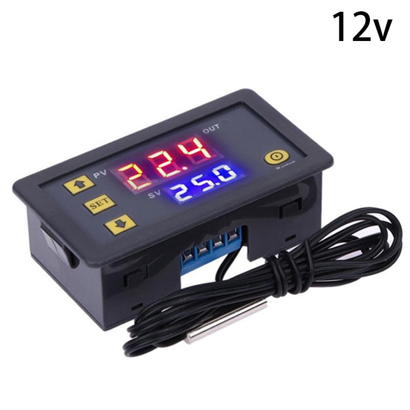 1pc Temperature Controller 20A Digital LED Thermostats Thermometer Relay