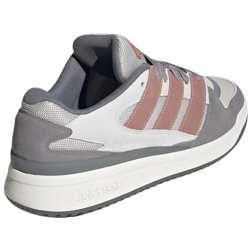Adidas Originals Forum Puffed Comfortable Soft Low Top Retro Basketball Shoes Unisex Sneaker White JS3161