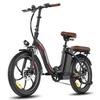 Fafrees F20+ Pro Folding Electric Bike, 250W Motor, 36V 22.5Ah Battery, 20*3.0 inch Tires