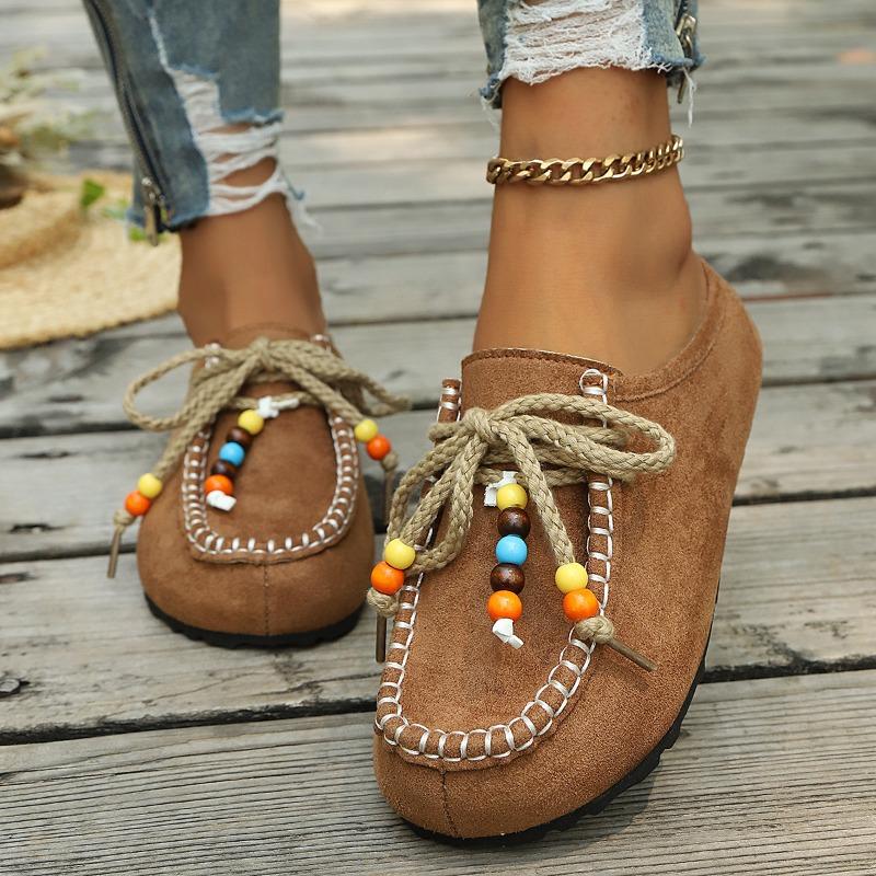 Women's Summer Breathable Thick-Soled Closed-Toe Birkenstock-Style Slip-On Casual Sandals.