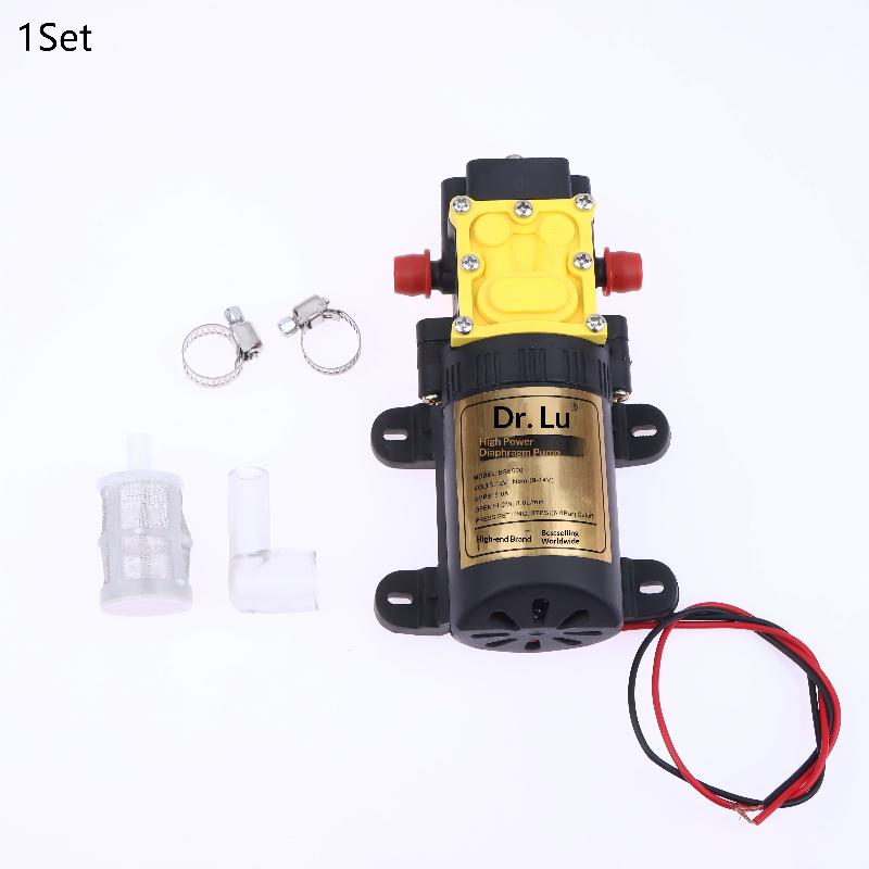 BS6500 8.0L/Min 12V Agricultural Electric Water Pump Self-priming Diaphragm Pump Spraying Pump Pesticide Water Pump