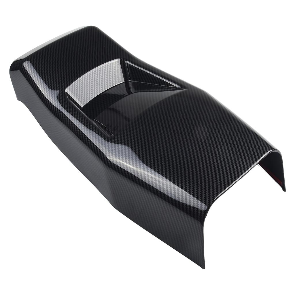 1x New Carbon Fiber ABS Rear Air Conditioner Vent Outlet Cover Trim Suitable For KIA EV6 2024 2024 Waterproof Wear-resistant