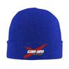Custom BRP Can Am Logo Print Beanie Hat Adults Knitted Hat Soft Warm Skullies Beanies Cap Autumn Winter Outdoor Bonnet Hats