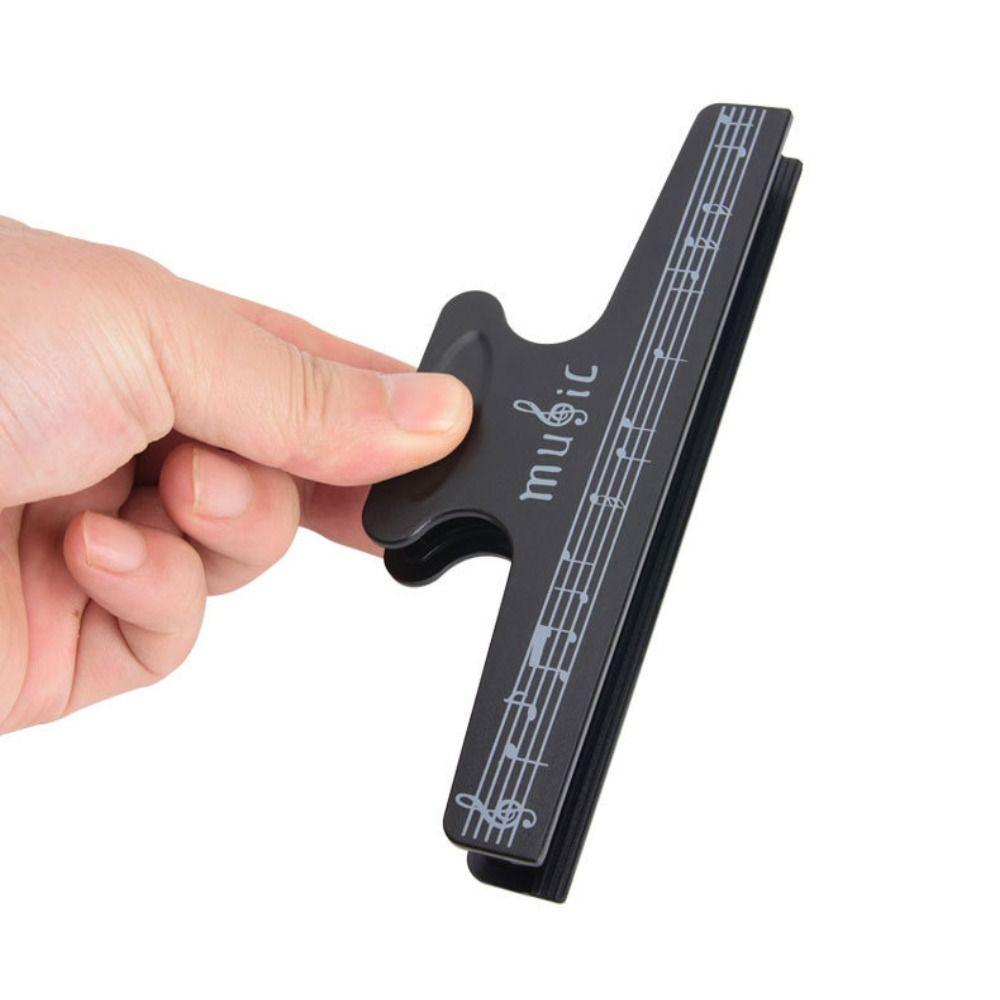 Non Slip Music Score Holder Steel Spring Book Page Clip Sheet Music Clip Piano Practice