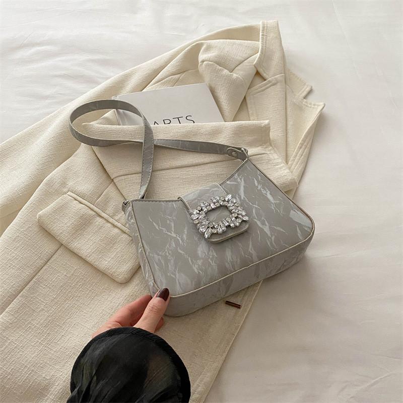 Elegant Summer Fashion Shoulder Bag 2024 Trendy Small Square Bag For Women Daily Use