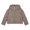 Small Padded Jacket Winter New Fashion Padded Jacket Padded Jacket Loose Short Thickened Fashion Hooded Outside