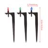 10Pcs 90/180/360 Degree Micro Misting Nozzle 16.5Cm Stake Hose Connector Greenhouse Garden Irrigation Watering Sprinkler