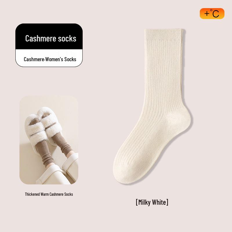 Women's Wool Mid-Calf Autumn Winter Maternity Floor Socks