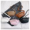 New Fashi PU Leather Chain Waist Bag for Women - Crossbody Chest Bag