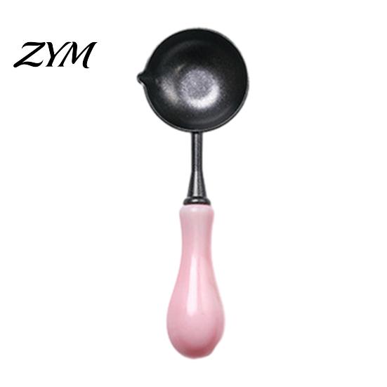 Wax Stamp Accessories Seal Spoon with Ergonomic Handle, Non-Stick Sealing Melting Spoon, Tool Warmer for Envelope & Letter Art Crafts Card Making