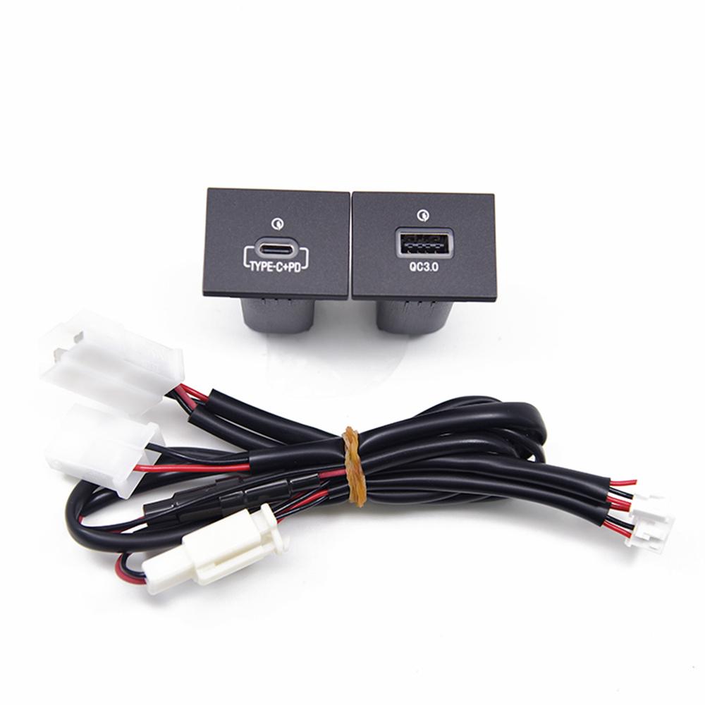 

Quick Charge Panel For Ford Focus Mk2 With Usb Type C Connector Qc3. 0