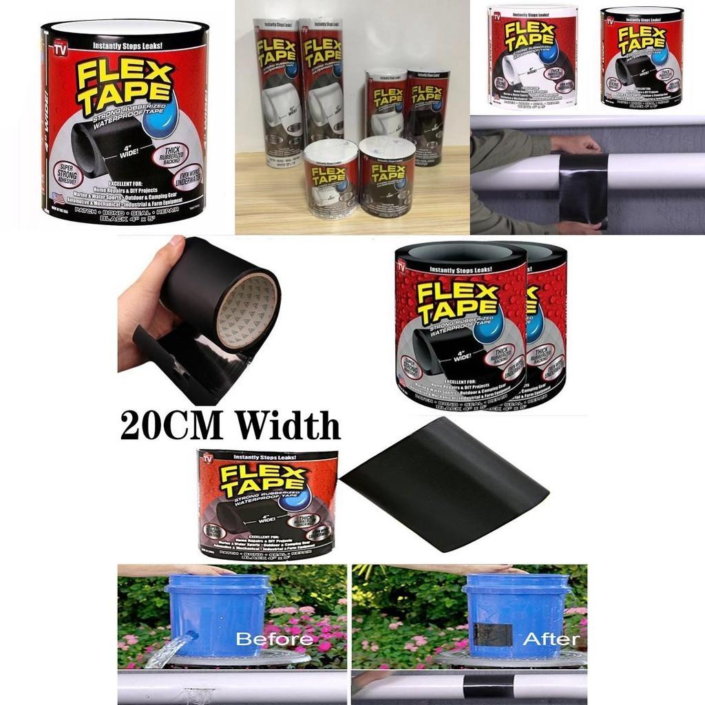Wholesale Cross-border Tv Product Special Waterproof Tape Strong Adhesive Repair Tape Pvc Material Black 10cm*152