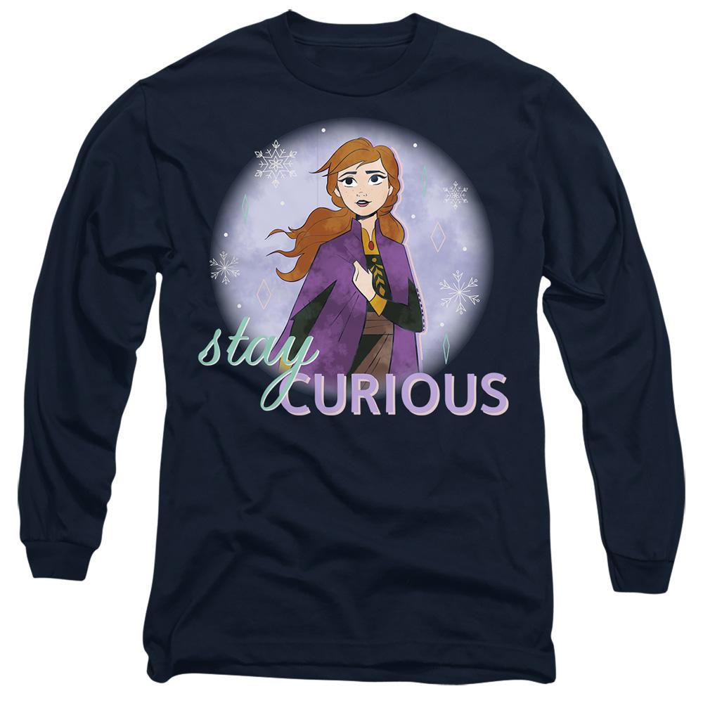 frozen Unisex Adult Stay Curious Anna T-Shirt