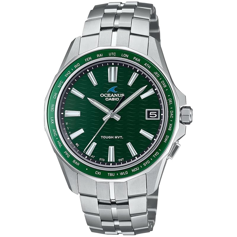 

[Casio] watch Oceanus []Manta Equipped with Bluetooth radio solar sapphire glass OCW-S400-3AJF men s silver