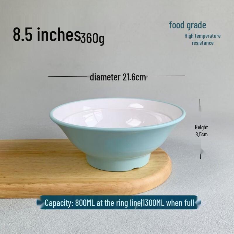 Melamine High-Foot Ramen Bowl