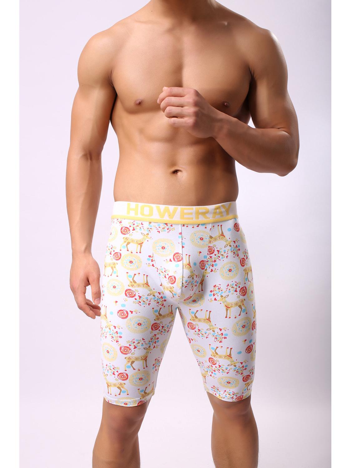 

Sold Out: Christmas Reindeer Colorful Men s Boxer Shorts XL