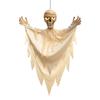 Halloween Hanging Mummy Decoration Motion Activated Sound Sensor Ghost Prop for Indoor Outdoor Party Haunted House Hanging Ornament