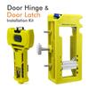 Door Mount Door Kit Square or Round Door Installation Kit Door Mortise Tool  1-3/8" or 1-3/4" Thick