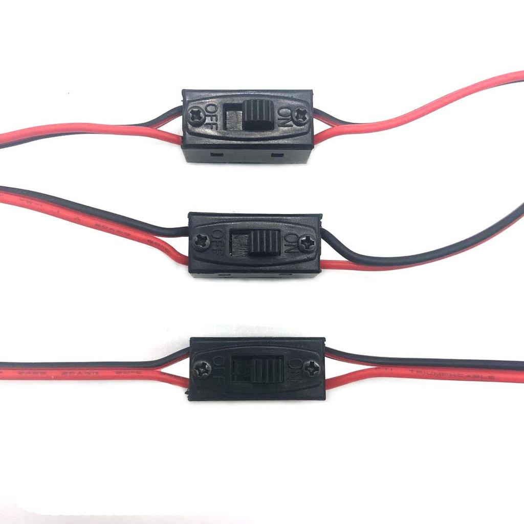 3-Pack OnOff Power Switch Receiver JST Connector for HSP RC 110 18 Car Crawler Buggy Multicopter Airplane