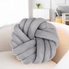 Great Filled Home Decoration Comfortable Knot Pillow Ball Round Handmade Throw Pillows Supply Knotted