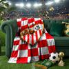 Sevi-lla Europa League Blanket Lightweight Ideal Bedding Blanket Perfect for Travel, Camping, Living Rooms, Offices, Sofas, Fan Christmas Gift