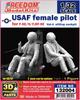 Freedom Model Kit US Air Force Female Pilot Seated Pose Resin Kit FRE132004 1/32 F-5E/F, RF-5E Vol.4