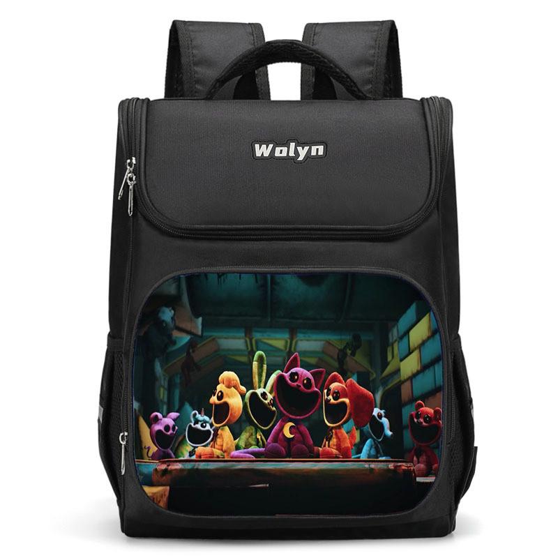 Stylish Catnap Poppy Playtime Backpack Unisex Oxford Cloth Daily Use