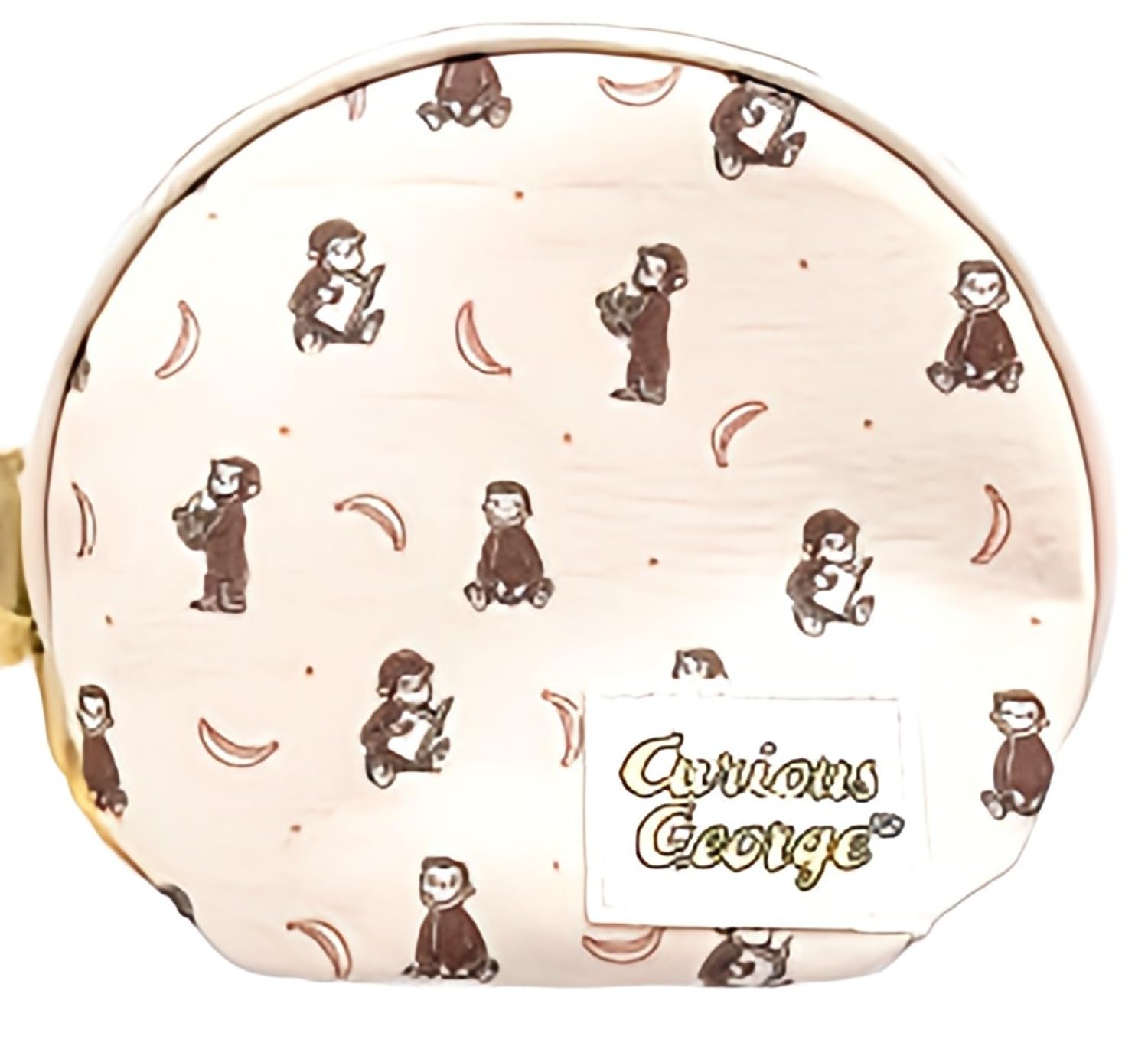 

Marimo Craft Cosmetic Pouch Simple Line Curious George W163 x H130 x D50mm Size MCG-078