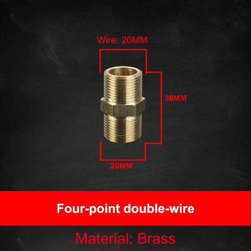 Copper Male Thread Connector Hose Coupler Adaptor Shower Hose Extension Pipe Universal Hose Extender Bathroom Accessories