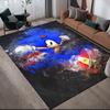 Sonic ActionAnti-Slip Floor Mat, Rectangular Carpet for Living Room, Bedroom, Sofa and Game Area.xwn
