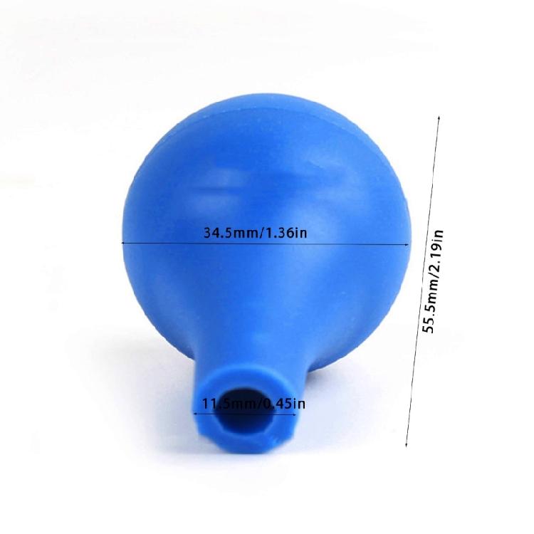 Pack Of 10 Dropper Rubber Caps Rubber Suction Bulb Caps for Various Droppers Pipettes Test Tubes and Liquid Eyedropper