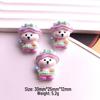 Lina Bear Resin Ornaments: DIY Cream Glue, Phone Case, Hair Accessories, Shoe Buckles