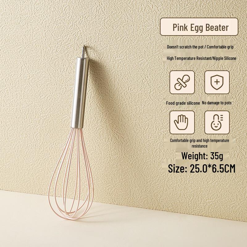 

Silicone Baking Tool Set with Egg Beater