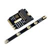 M.2 A&E to NVME SSD Expansion Card Supports 2230/2242/2260/2280 Computer Motherboard M2 Key A-E to NVME SSD PCIe 4.0 Extension Adapter PCB Board