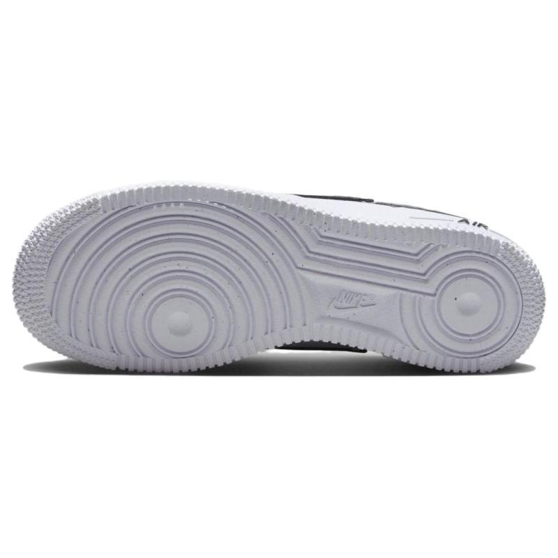 Nike Air Force 1 NEXT NATURE Slip Resistant Abrasion Resistant Low top Skateboard Shoes White Black Sneakers HF9096-100