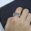 Personality Abacus Simple Match All Opening Female Ring Adjustable Opening