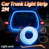 LED Car Trunk Light Strip Self Adhesive Automatic Tail Box Light Car Trunk Ambient Lighting Strip for Sedan SUV Hatchback Pickup