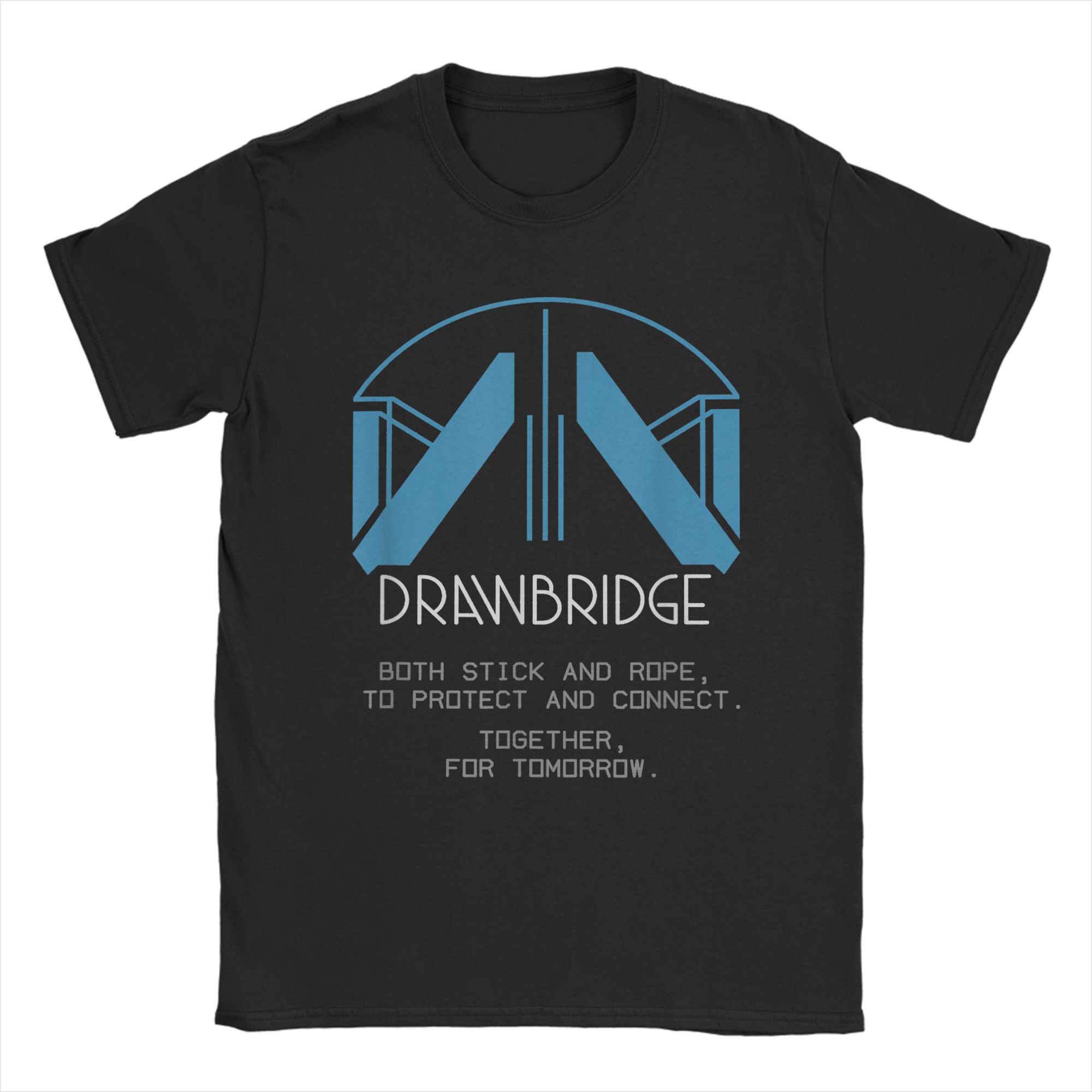 2026 UNISEX Crew Neck TShirts Drawbridge Logo Death Stranding 2 Casual Cotton Short Sleeve Gaming T Shirts Merch Birthday Present M