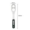Stainless Steel Freewheel Wrench Ergonomic Handle MTB Gear Wheel Fixing Tool  MTB Gear Fixing