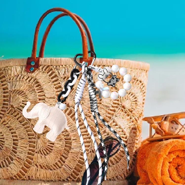 Sophisticated Bag Pendant Elegant Keychain Lovely Bags Accessory Purse Charm for Commuting Shopping and Social Event