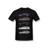 Men'S Classic New W124 S124 E Class Short Sleeve T-Shirt | 100%, Crew Neck, Micro Stretch Knitted Fabric, Regular Fit, Suitable for All Seasons