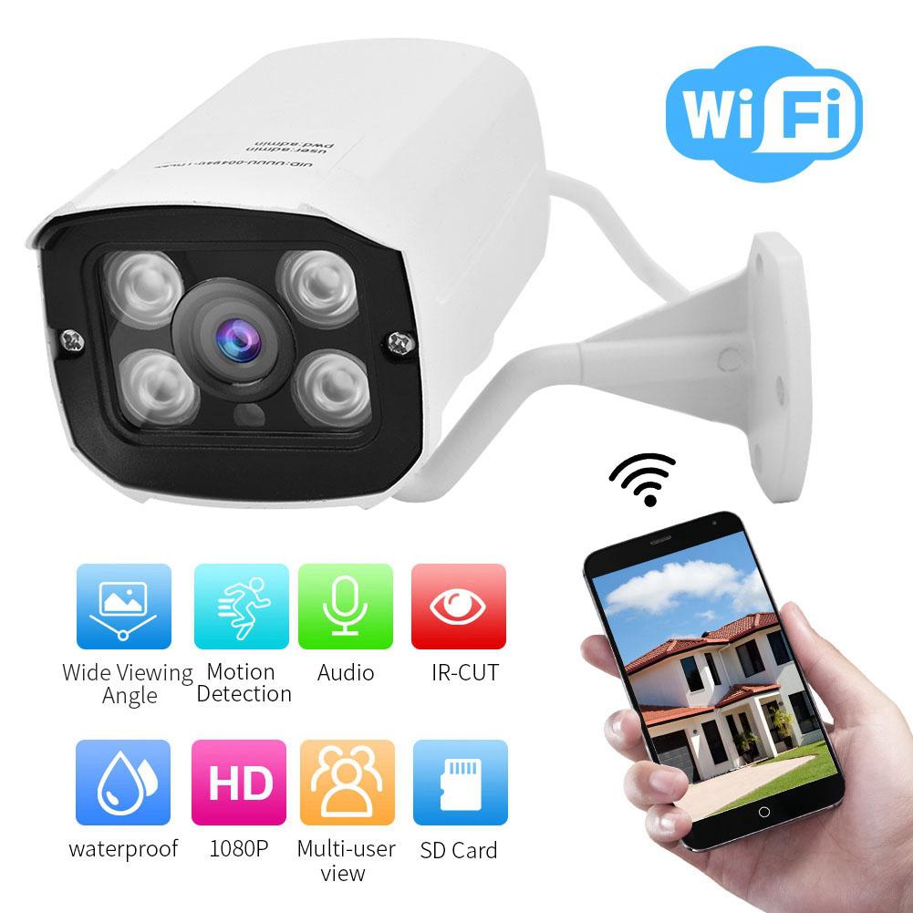 1080P HD Outdoor Waterproof WIFI Camera Mobile Phone Remote Home Security Camera