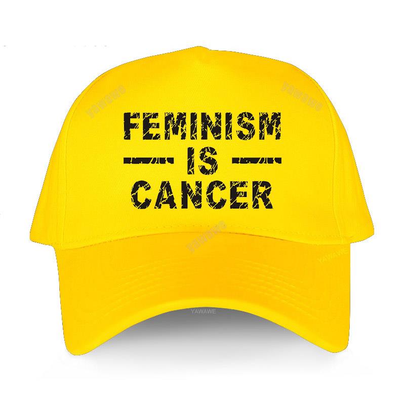 Unisex Outdoor summer Caps Adjuatable hat for women Feminism Is Cancer men luxury cotton Baseball Cap classic hip-hop style hats