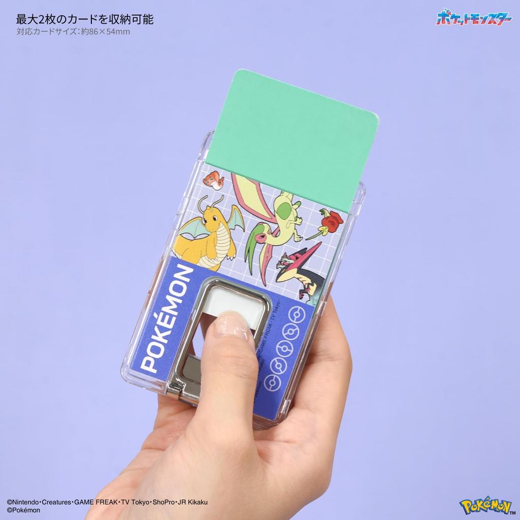 Gourmandies MagSafe Compatible Card Case with Dragon Type Pokémon Stand, POKE-981, POKE-981E,