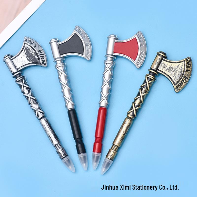 Kreativer schwarzer Gelstift - Magnetischer Kugelschreiber in Werkzeugform für Studenten - Geschenk