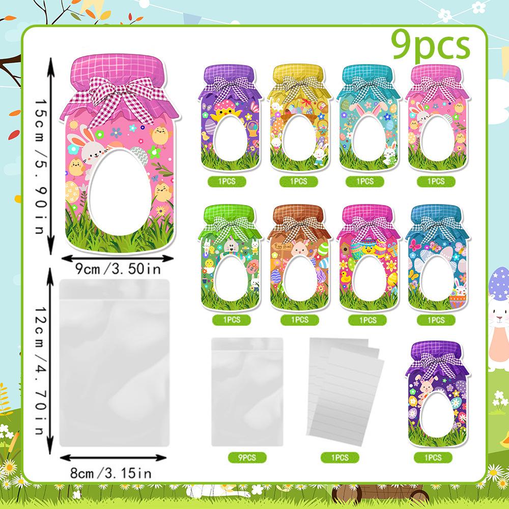 New Easter Theme, Cartoon, Cute Rabbit, Candy Snacks, Card Bags, Decorative Items