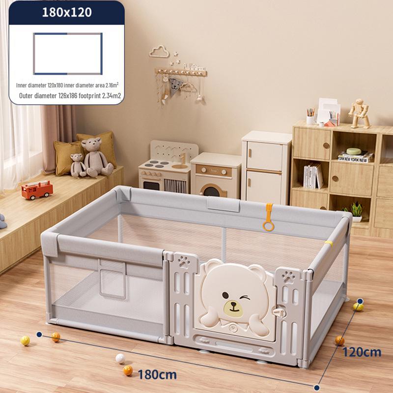 Yihai Children's Playpen: Indoor Baby Safety Gate and Crawling Fence
