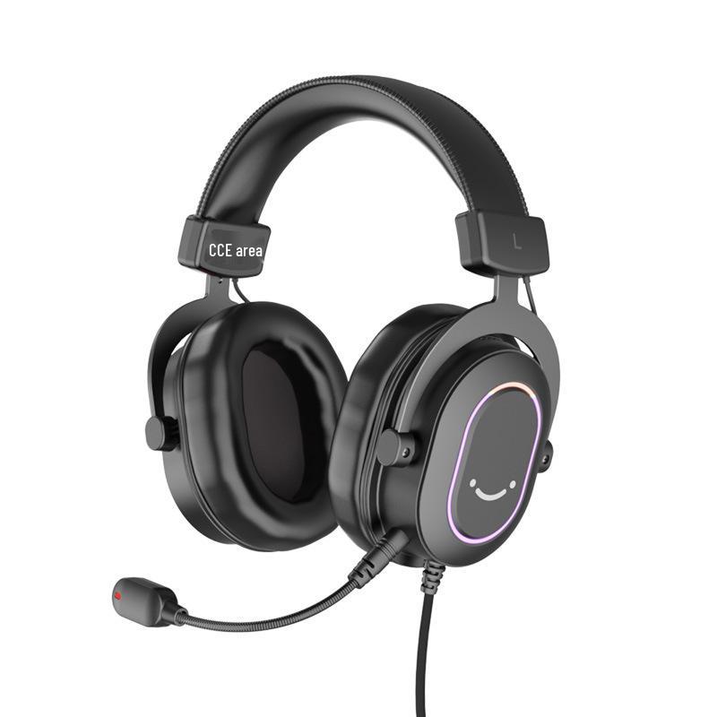 Fifine H6 RGB 7.1 Wired Gaming Headset for PC and Laptop.