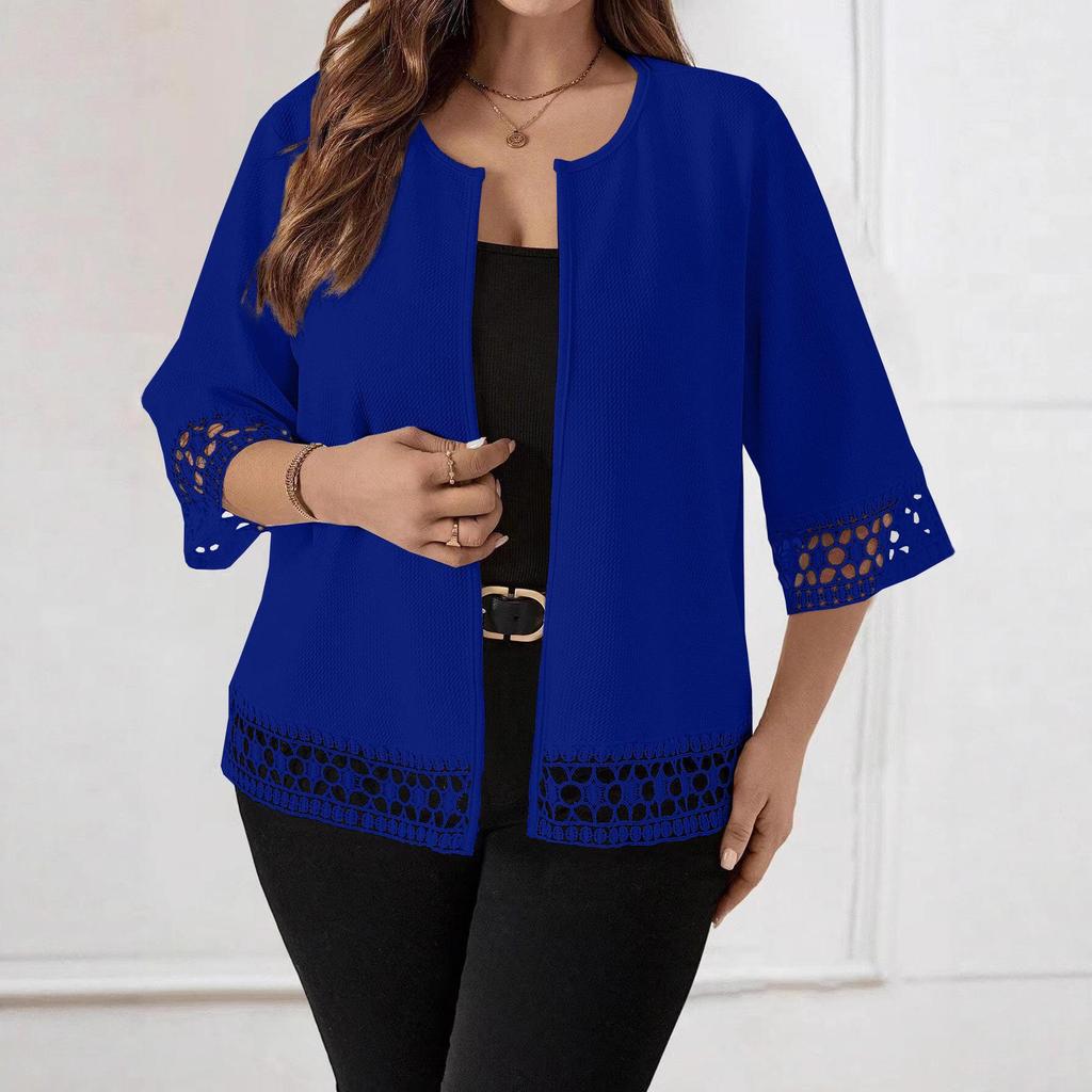 2025 Summer Women's Lightweight Pleated Sun Protection Cardigan - Versatile Loose Fit