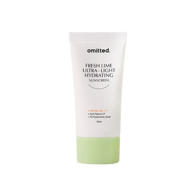 omitted - Fresh Lime Ultra-Light Hydrating Sunscreen 50ml